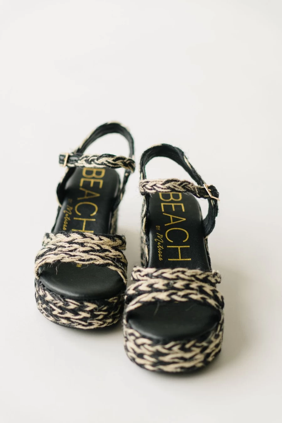 Piper & Scoot Women's Mykonos Platform Sandal in Black Multi - Beach Style by Matisse