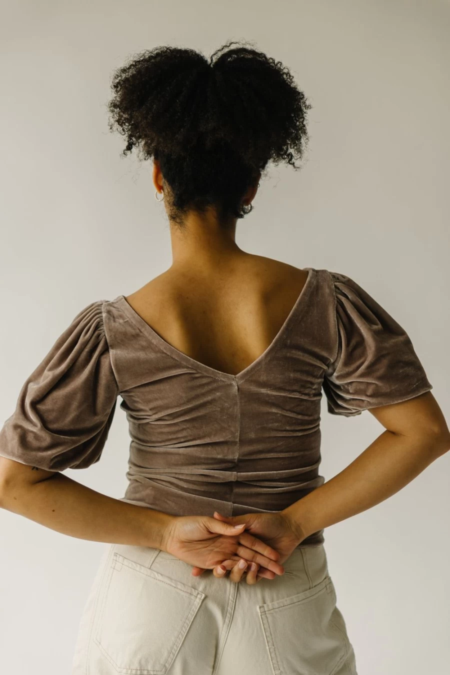 Piper & Scoot Women's Velvet Cupcake Top in Luxurious Cashmere