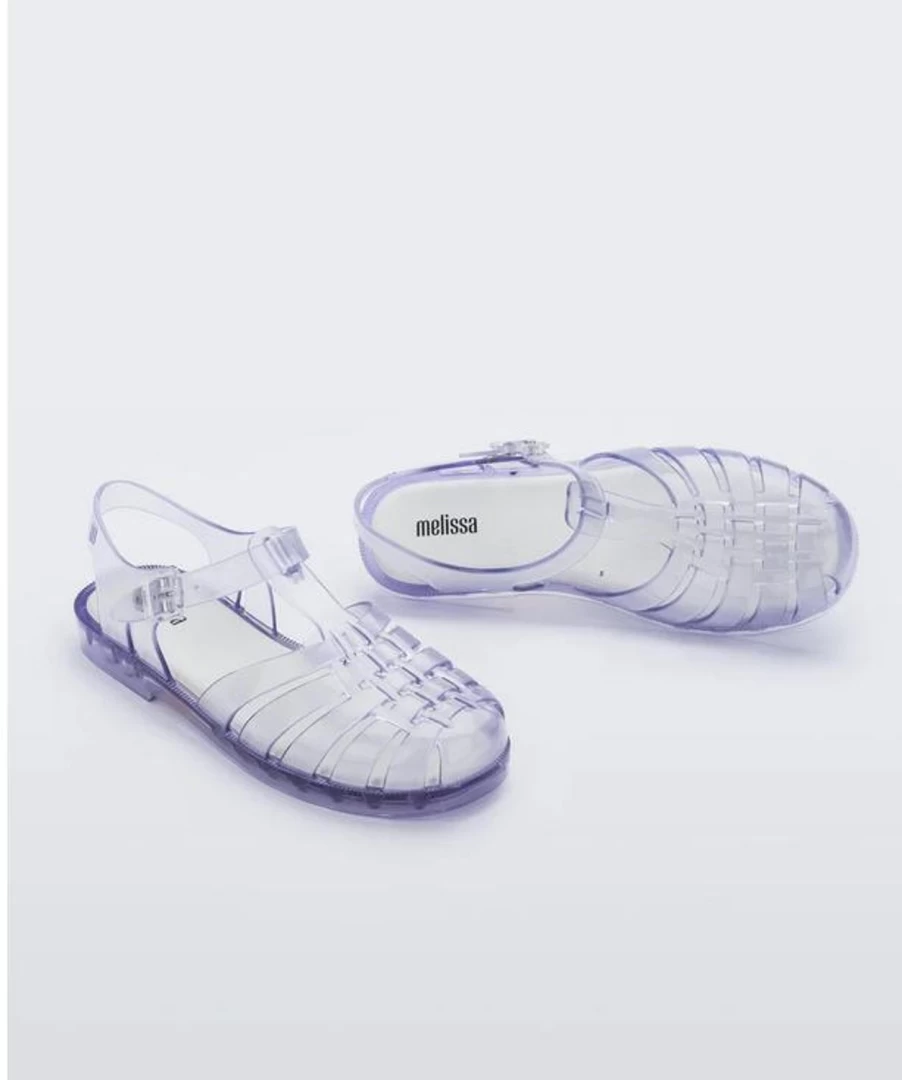 Piper & Scoot Women's Melissa: The Possession Jelly Sandals in Clear