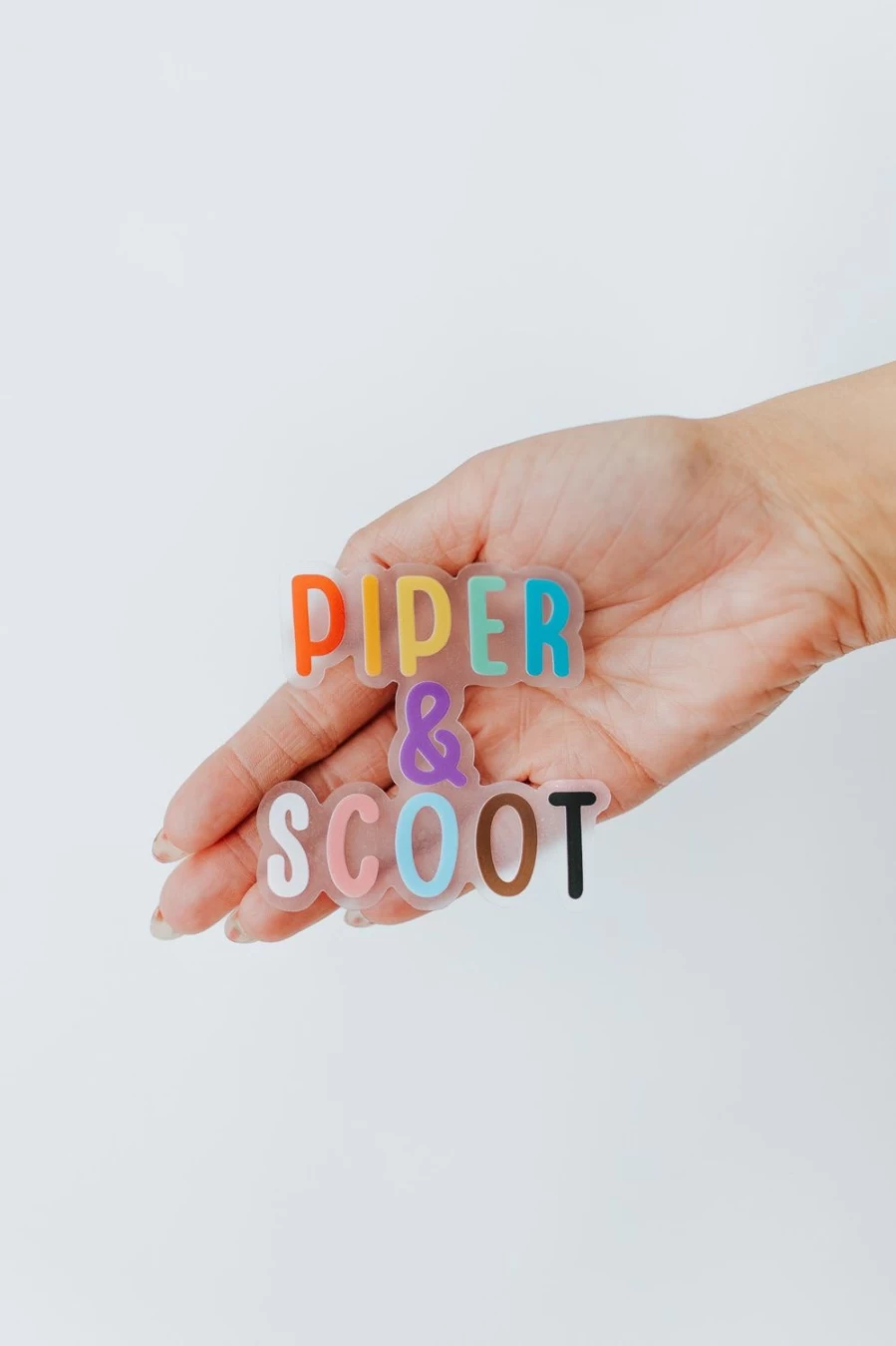 Piper & Scoot Pride Sticker - LGBTQ+ Women's Support Decal