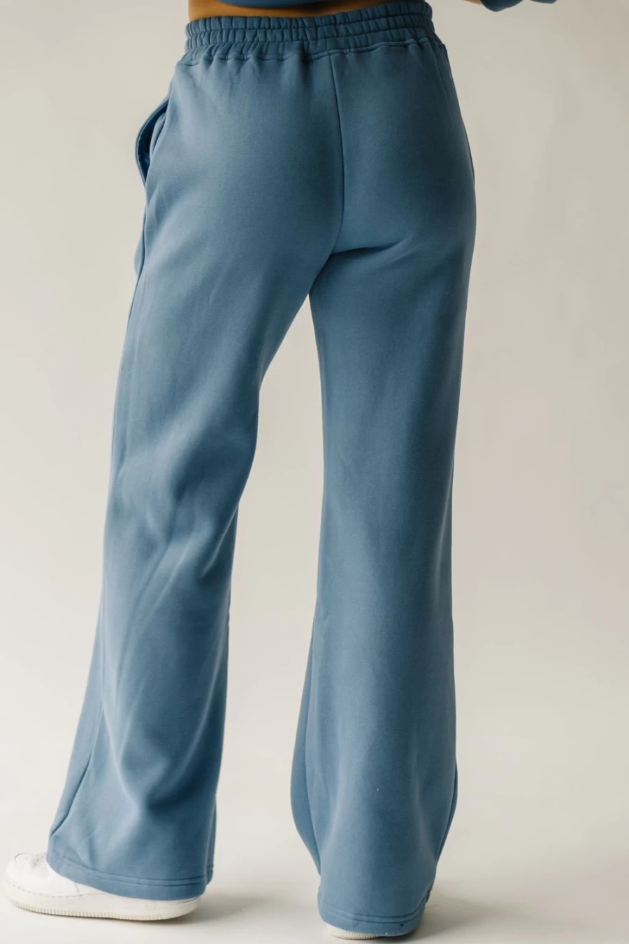 "Piper & Scoot Women's Vintage Blue Relaxed Sweatpants | Brower Style Comfort"